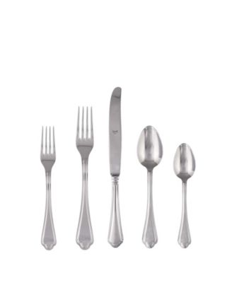 Mepra - Leonardo Flatware Set, 5 Piece Stainless Steel