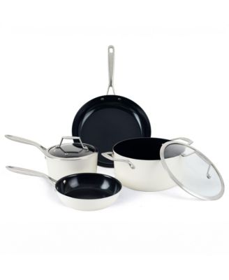 TECHEF - - ValenCera - 6 Piece Cookware Set White