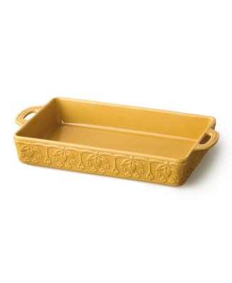 Certified International - Provence Large Rectangular Baker Yellow