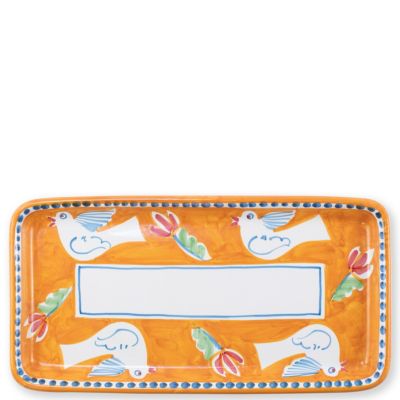 VIETRI - Campagna Rectangular Platter Orange