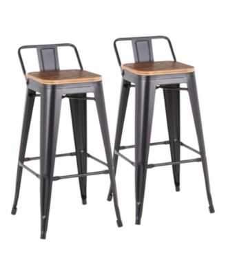 Lumisource - Oregon Bar Cart Black