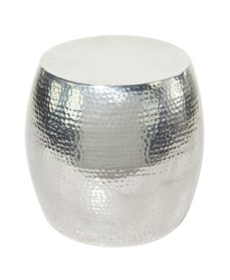 Rosemary Lane - Contemporary Accent Table Silver-Tone