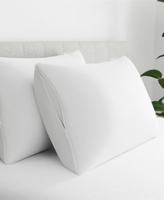 AllerEase - Maximum Allergy Protection Pillow Protector, Standard/Queen White
