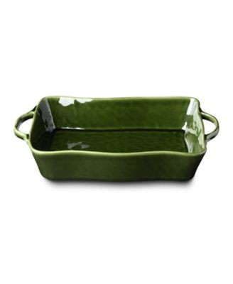Certified International - Verde Medium Rectangular Baker Green
