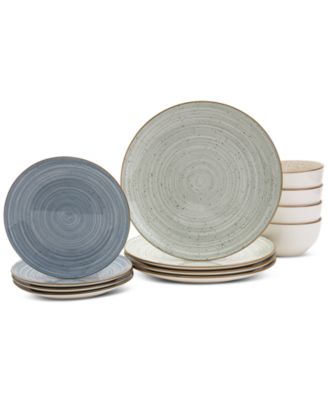 Speckled Farmhouse 12 Pc. Dinnerware Set, Service for 4, Exclusively at Macy's image