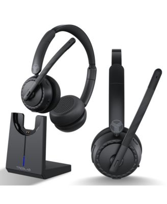 Treblab - C7-Pro Wireless Bluetooth Headset Black