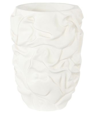 Phillips Collection - Small Drape Planter White Stone