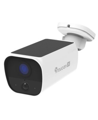 Toucan - Solar Wireless Security Camera White