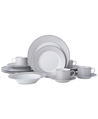Mikasa - Percy 20-Pc. Dinnerware Set, Service for 4 White