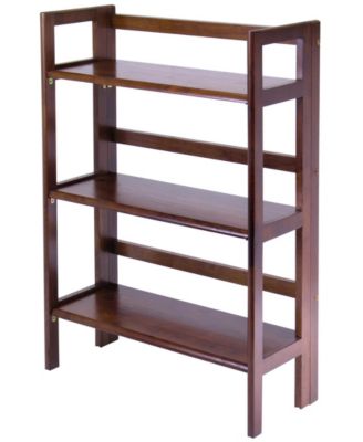 Winsome - Terry Folding Bookcase Walnut