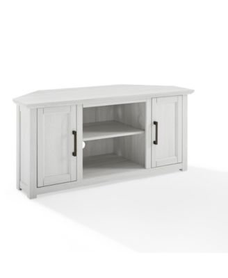 Crosley - Camden 48" Corner TV Stand White
