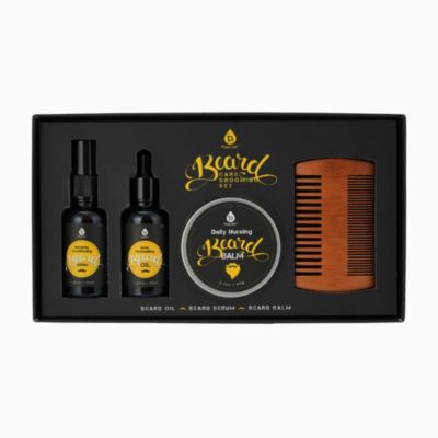 PURSONIC - Beard Care Grooming Kit Black