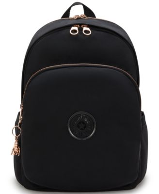 Kipling - Delia Medium Convertible Backpack Black Rose