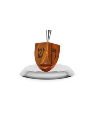 Nambé - Unity Dreidel Brown, Silver