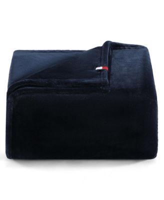 Solid Plush Blanket, King image