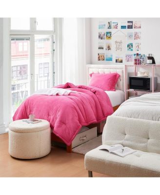 Coma Inducer - Neon Nights -  Oversized Comforter Set Neon pink