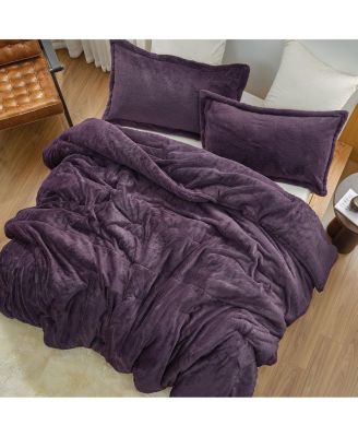 Coma Inducer - I Am Bed Serious - Oversized Comforter Set Nightshade purple