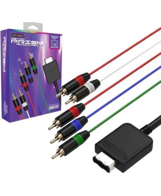 Retro-Bit - Retro Prism HD Component Cable for Gamecube Black