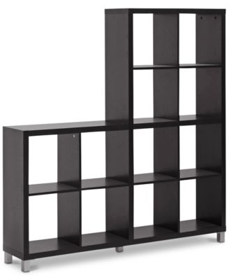 Furniture - Marsaili Shelving Unit Dark Brown