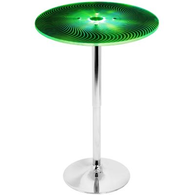 Lumisource - Spyra Light Up Adjustable Bar Table Multi