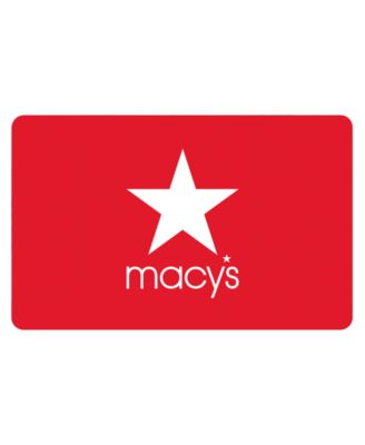 Macy's - Gift Card Sent By Mail Red
