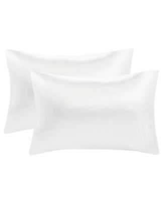 Madison Park Essentials - Satin Pillowcase Pair, King  White