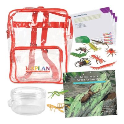 Kaplan Early Learning - Back to Back Learning Kit - Incredible Insects Multicolored