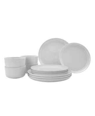 Staub - 12 Pc. Dinnerware Set, Service for 4 White