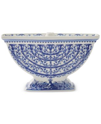 Spode - Blue Italian Menorah
