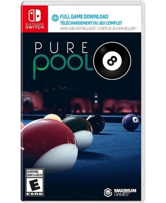 Maximum Games - Pure Pool (Code in Box Only) - Nintendo Switch