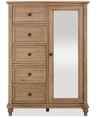 Macy's - Willowmere Door Chest, Created for Macy's. Brown