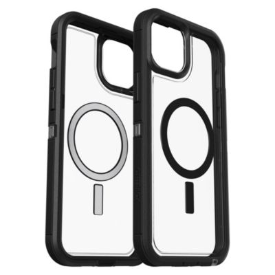 Otterbox - Defender Pro XT Clear MagSafe Case for Apple iPhone 15 Plus / iPhone 14 Plus Black