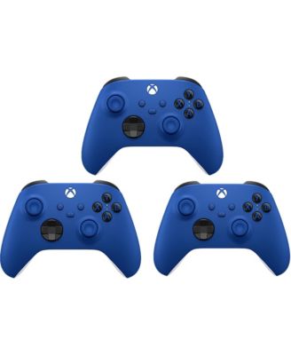 Xbox - Microsoft Wireless Controller - Shock 3 Pack Bundle