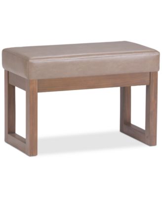 Simpli Home - Rabton Small Bench Fawn Brown