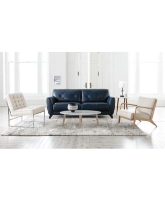 Furniture - Myia Tufted Back Leather Sofa Collection