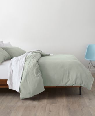 Ella Jayne - Triple Brushed Microfiber 6-Piece Duvet Bundle, Twin Sage