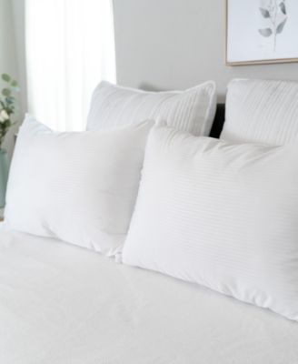 AllerEase - Total Allergy Defense 2-Pack Pillow, King White