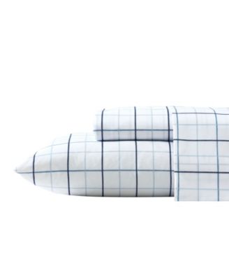 Nautica - Microfiber 3 Piece Sheet Set, Queen Clarkson