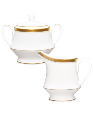 Charlotta Gold 2 Piece Sugar Creamer Set image