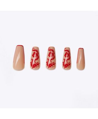 Tip Beauty - Mulan Rouge Red Pattern