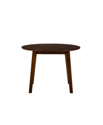 Jofran - Simplicity Solid Wood Classic Round Drop-leaf Table Brown