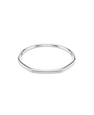 Swarovski - Swaroski Dextera Rhodium Plated Bangle Silver