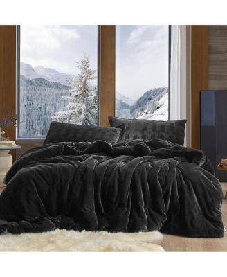 Coma Inducer - Better Than Anesthesia 2X - Coma Inducer Oversized Comforter Set. Black robe
